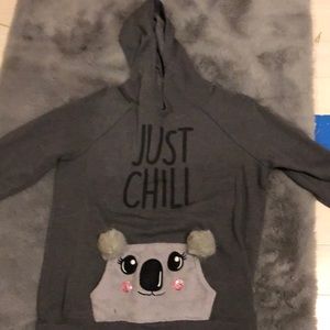 Justice Koala Bear sweatshirt
